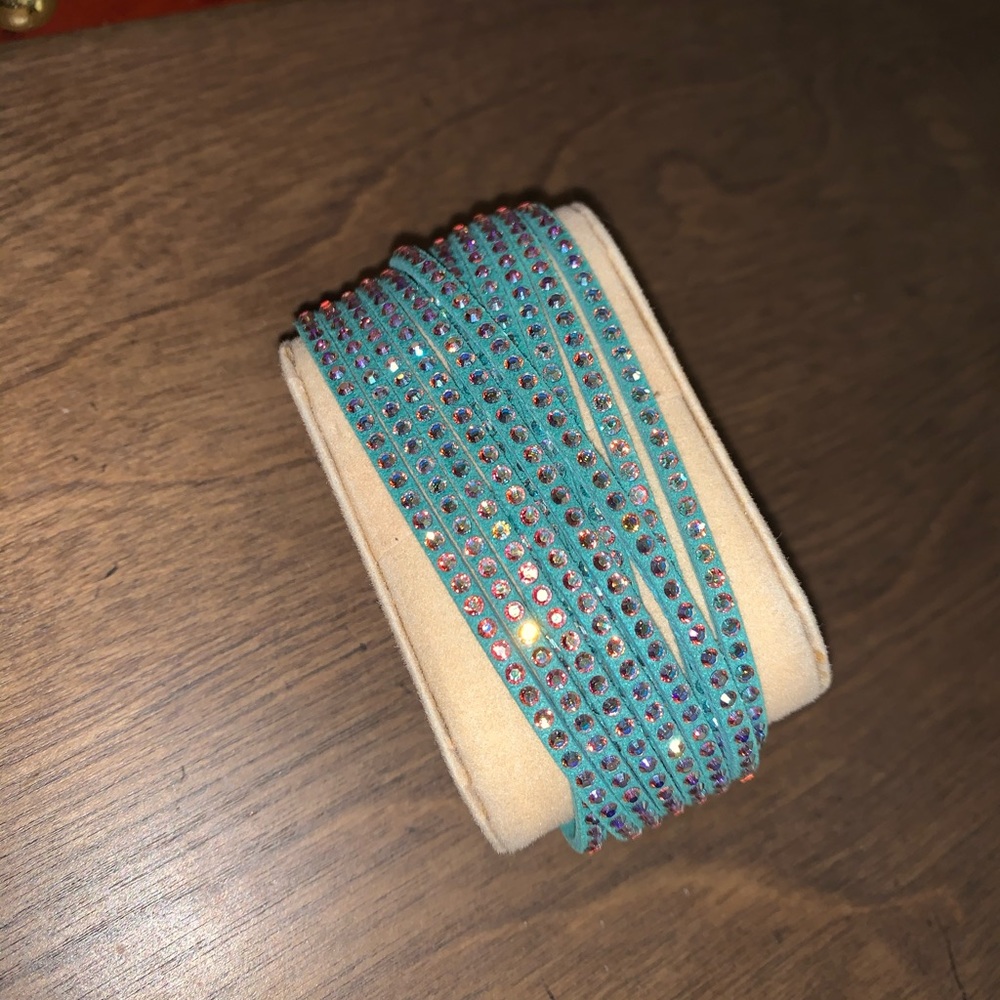 Swarovski wrap bracelet